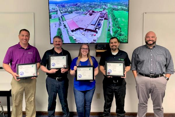 Kennedy Valve recognizes Safety Team - McWane, For Generations