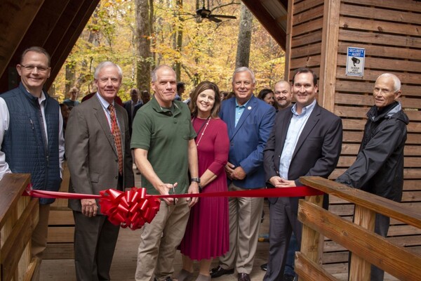Hewitt-Trussville High School celebrates new Amerex Outdoor Learning Center