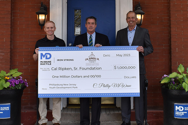 McWane Inc. donates $1 million to anchor Cal Ripkin, Sr. Foundation Youth Development Park project in Phillipsburg community