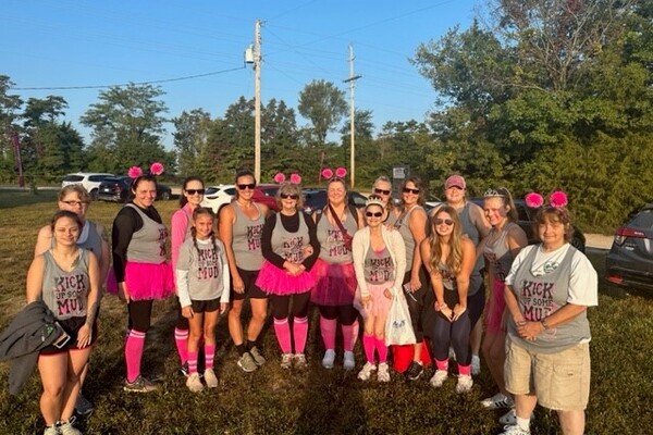 Tyler Coupling supports the National Breast Cancer Foundation with Muddy Princess Mud Run