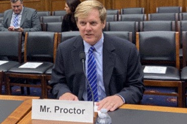 Senior Vice President, Legal and External Affairs, Jim Proctor testifies on clean water infrastructure funding