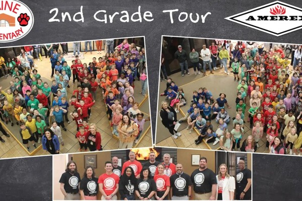 Amerex hosts second grade students for field trip
