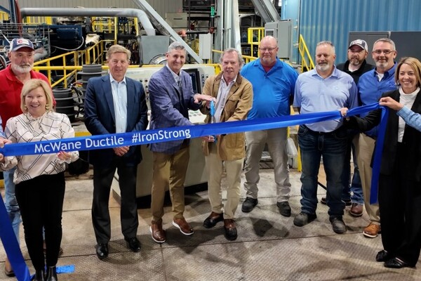 McWane Ductile – Ohio celebrates completion of section casting and annealing operations
