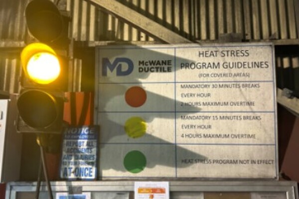 OSHA recognizes McWane Ductile's Beat the Heat initiatives for second consecutive year