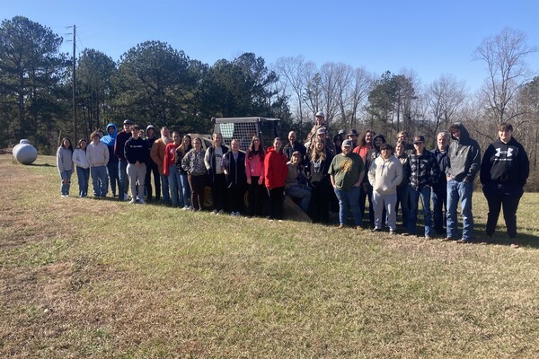 Tyler Union donates construction equipment to Cleburne County Career Technical School