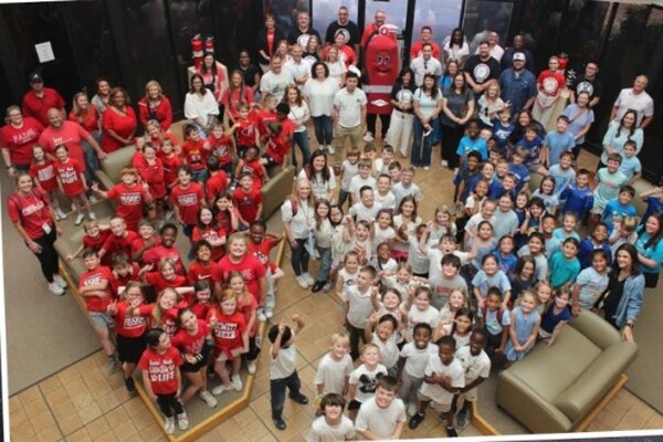 Amerex welcomes nearly 300 second graders for an educational plant tour