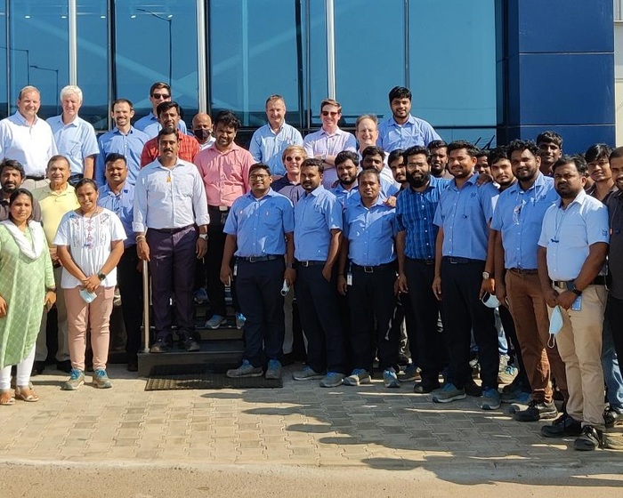 McWane India team showcases newest operation to leadership