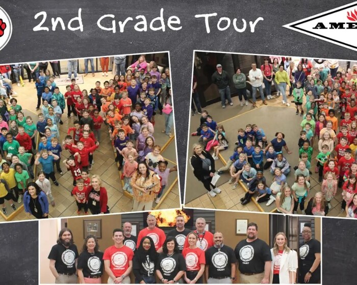 Amerex hosts second grade students for field trip