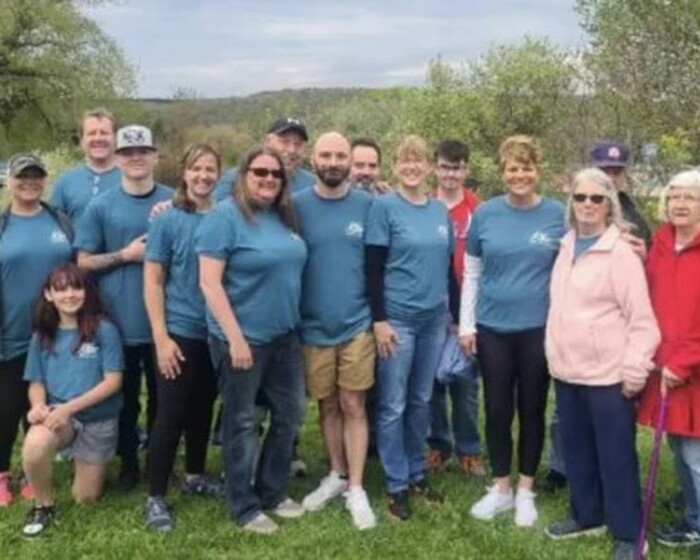 More than 100 Kennedy Valve team members join Chemung County to support suicide prevention