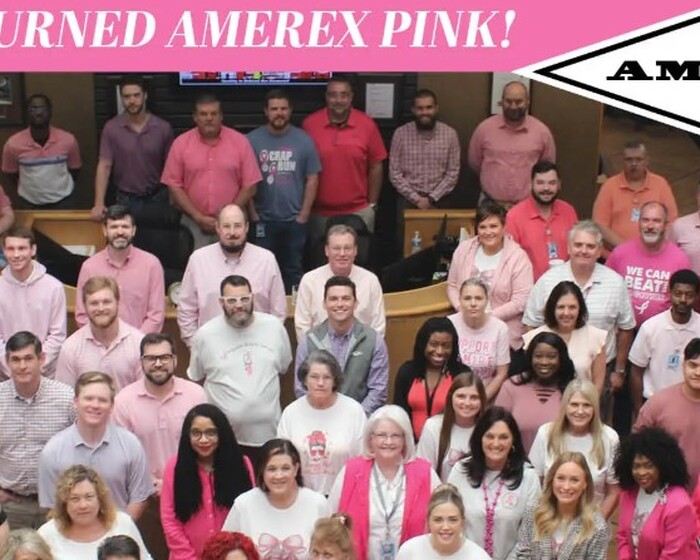 Amerex joins Trussville "Turn Trussville Pink" in support of breast cancer awareness
