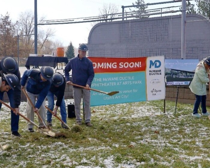 McWane Ductile Amphitheater is officially underway